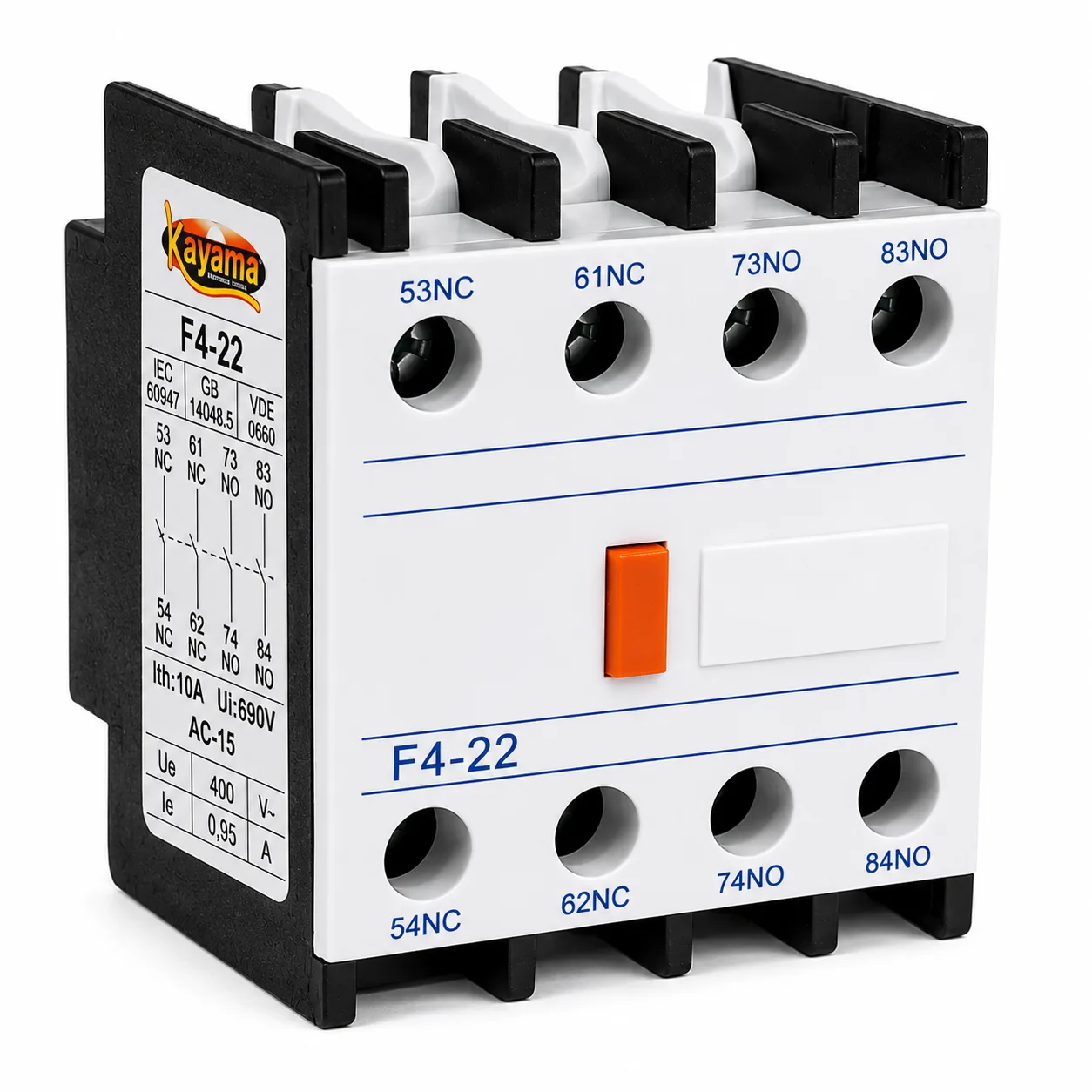 Bloco Auxiliar CJX2 2NC + 2NO
