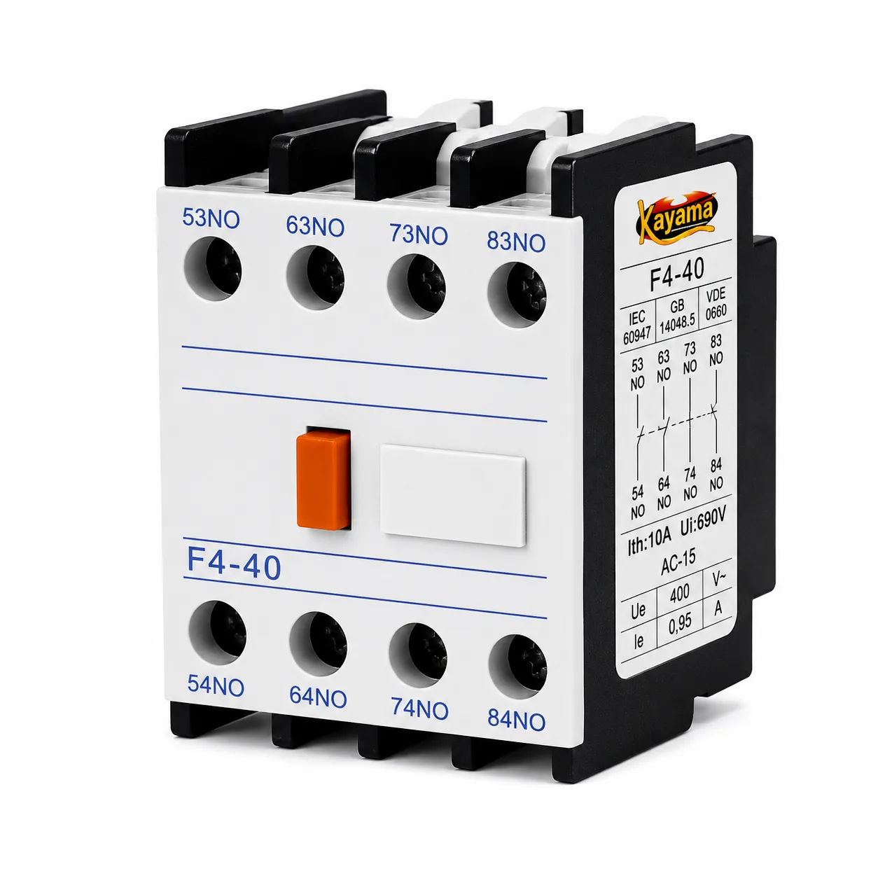Bloco Auxiliar CJX2 4NC - KAYAMA