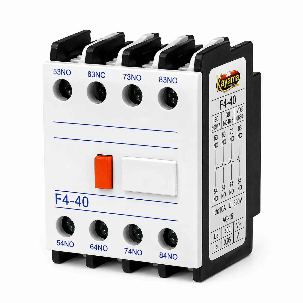 Bloco Auxiliar CJX2 4NO - KAYAMA