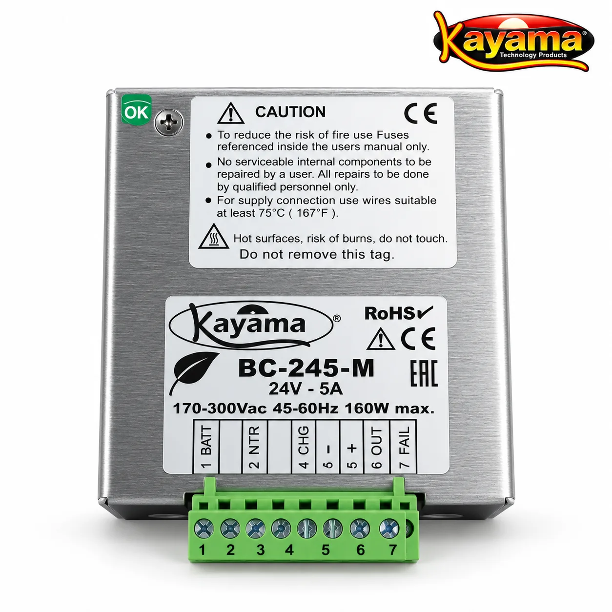 Carregador de Baterias para GMG BC-245 Kayama
