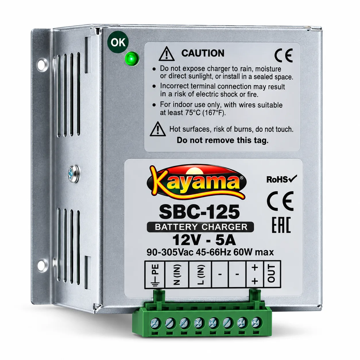 Carregador de Baterias para GMG SBC-125 Kayama