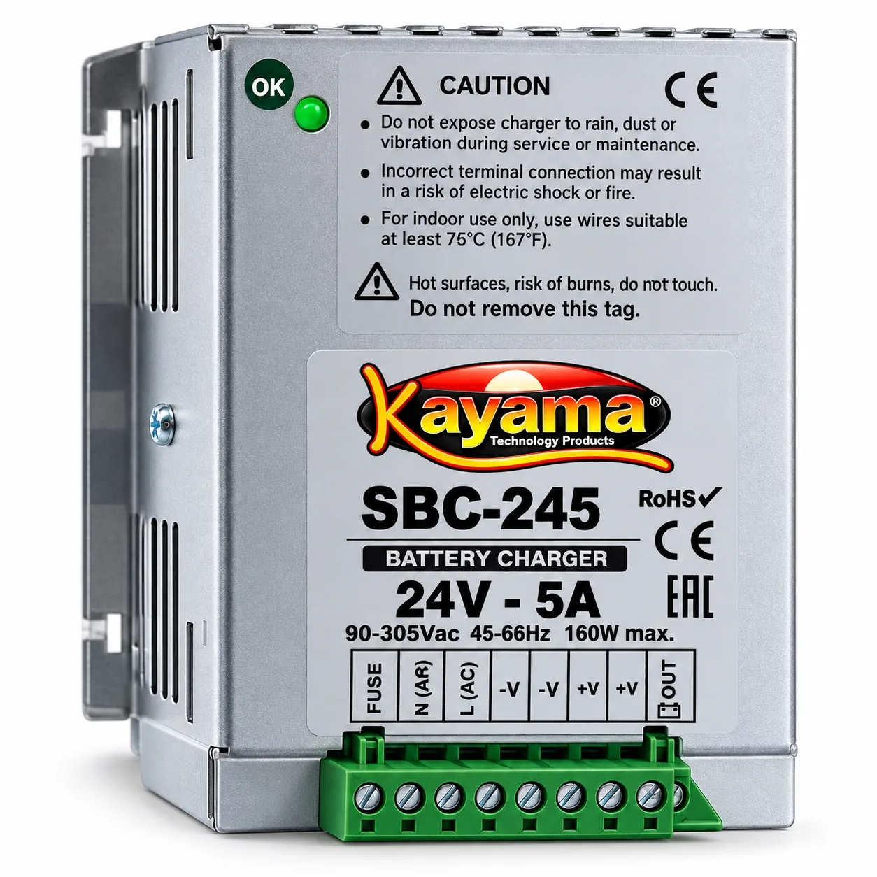 Carregador de Baterias para GMG SBC-245 Kayama
