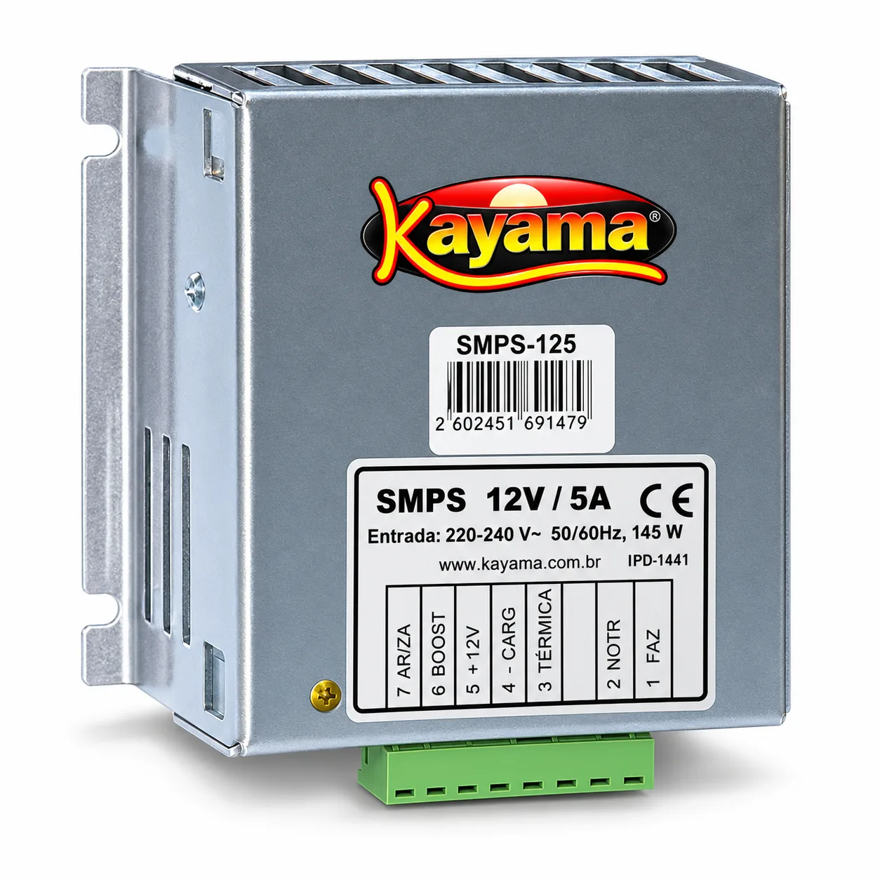 Carregador de Baterias para GMG SMPS-125 Kayama