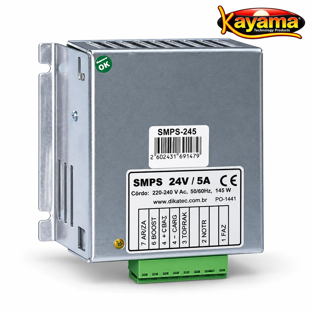 Carregador de Baterias para GMG SMPS-245 Kayama