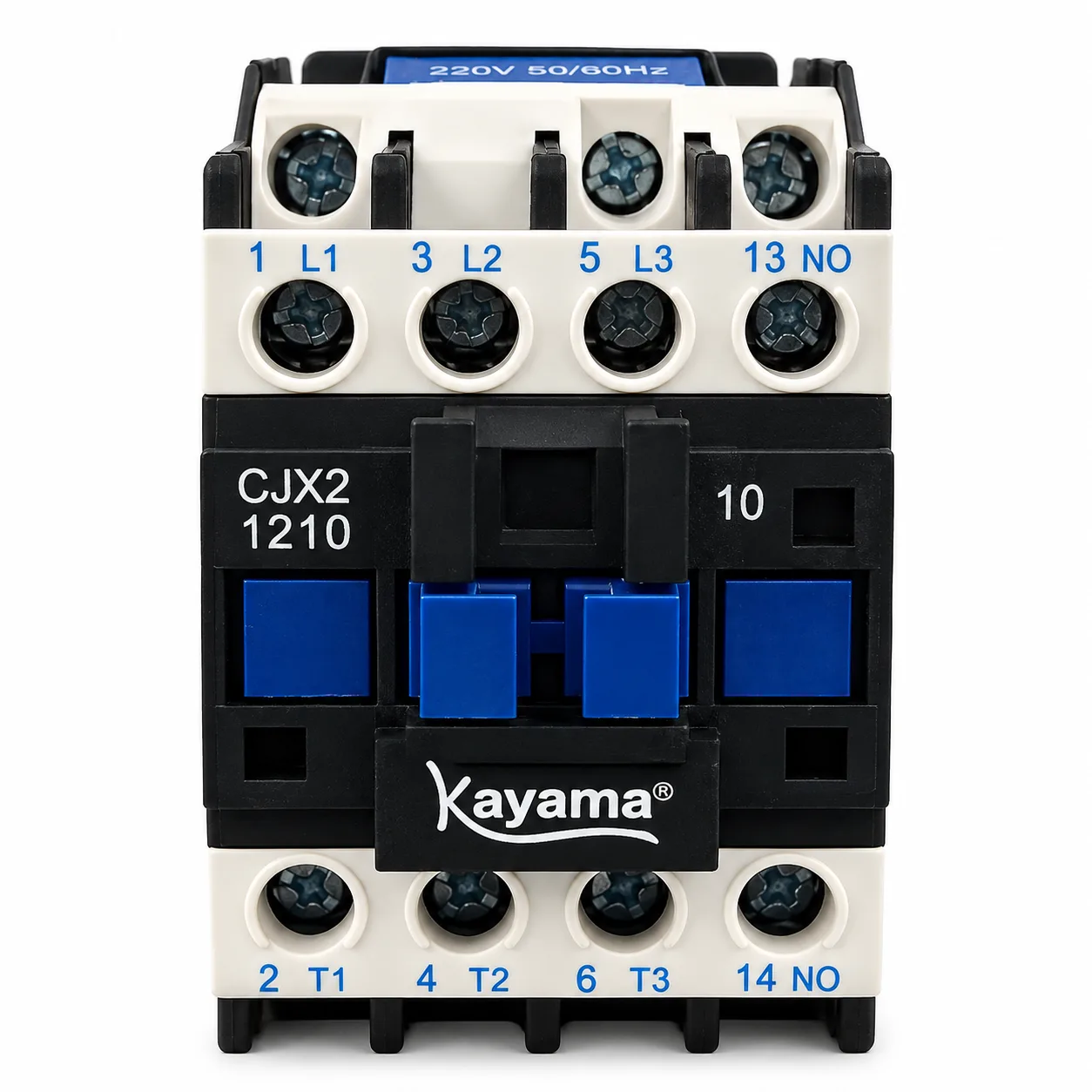 Contator Tripolar CJX2-1210C - 220V- 50/60 HZ - KAYAMA