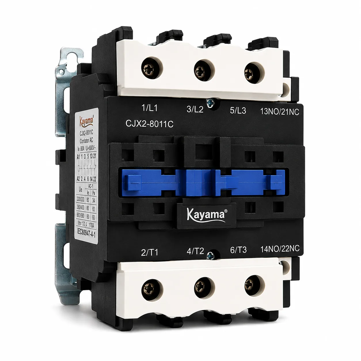 contator Tripolar CJX2-8011C - 220V- 50/60 HZ - KAYAMA