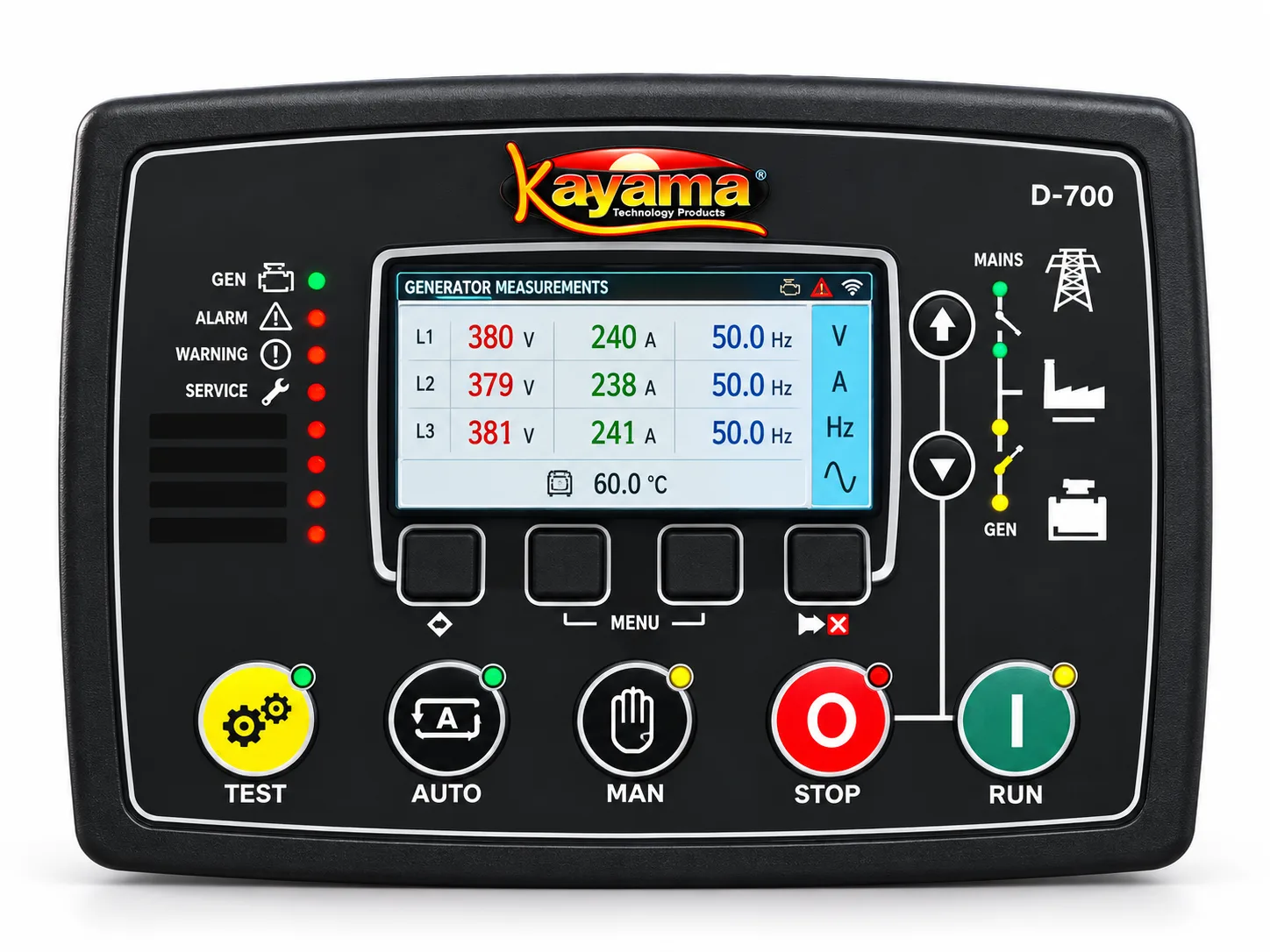 Controlador para GMG D-700-TFT-SYNC+GSM Kayama
