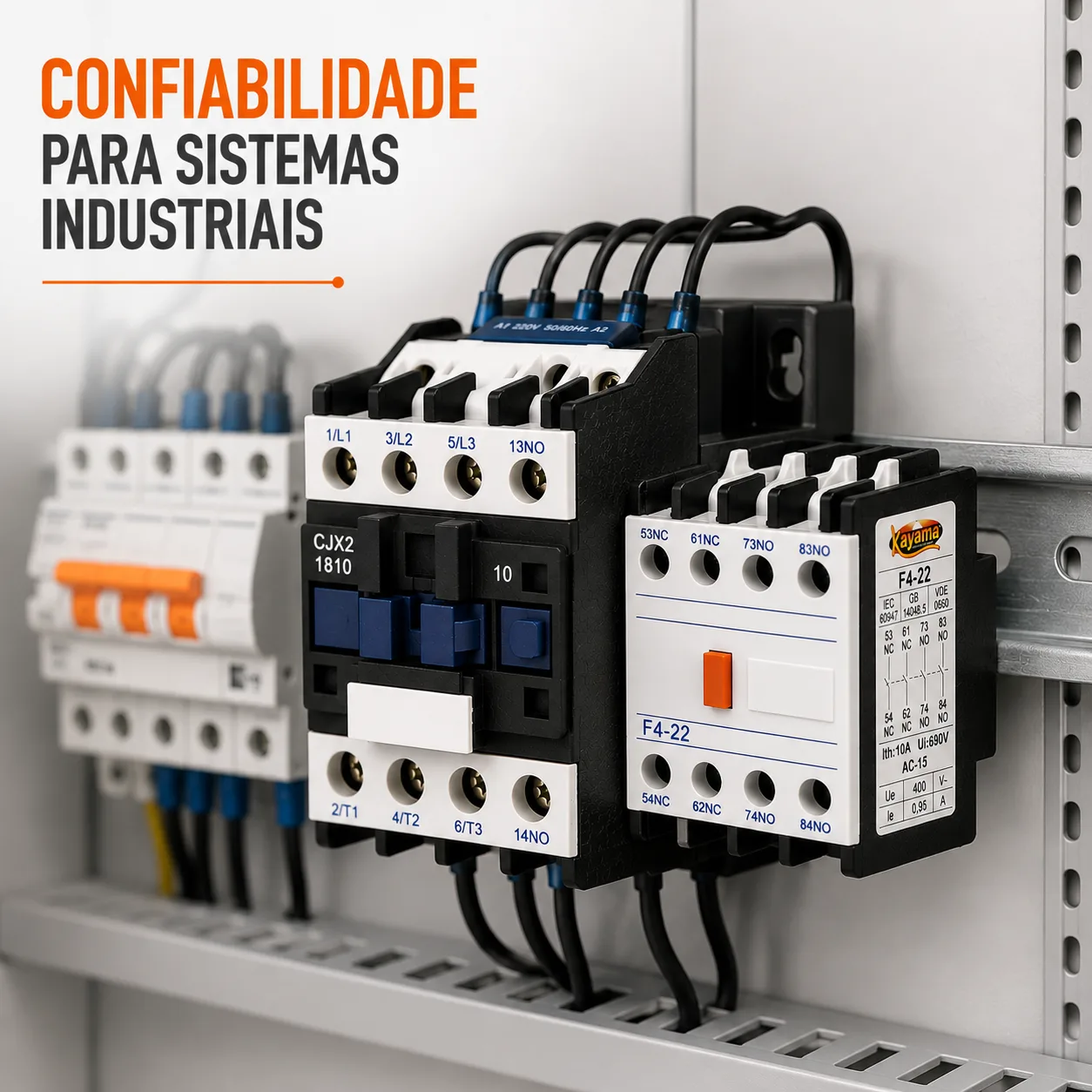 Bloco Auxiliar CJX2 2NC + 2NO — imagem 7