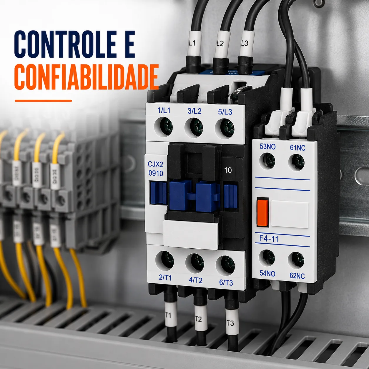 Bloco Auxiliar CJX2 1NC + 1NO - KAYAMA — imagem 7