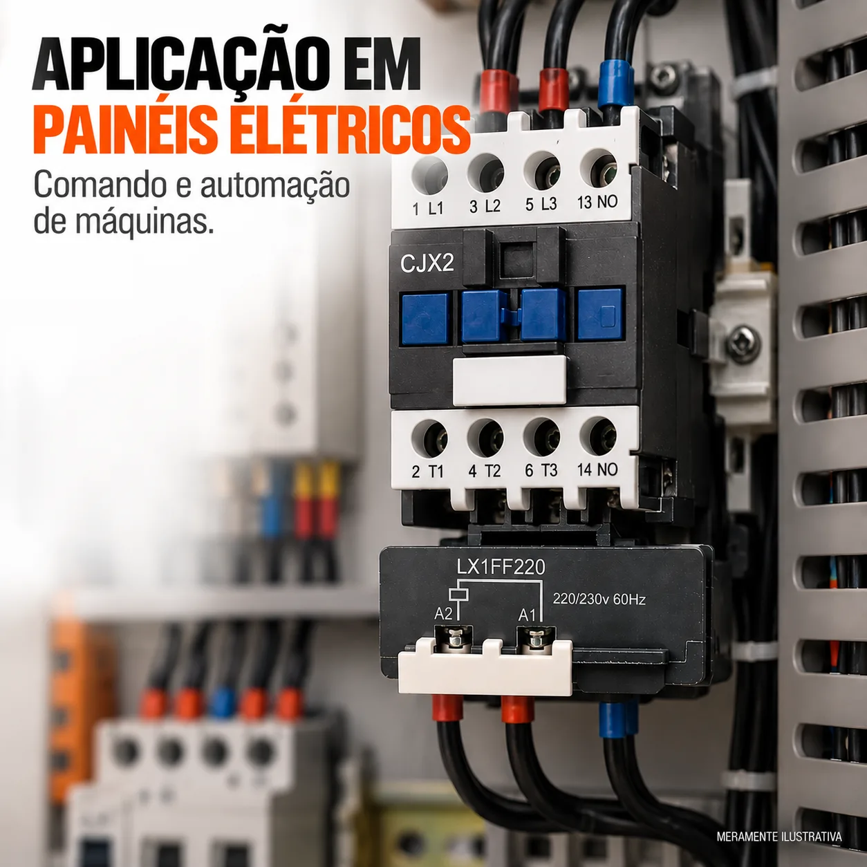 Bobina para contator CJX2 de 115 e 150 A - 50/60 HZ - KAYAMA 127Vca — imagem 7