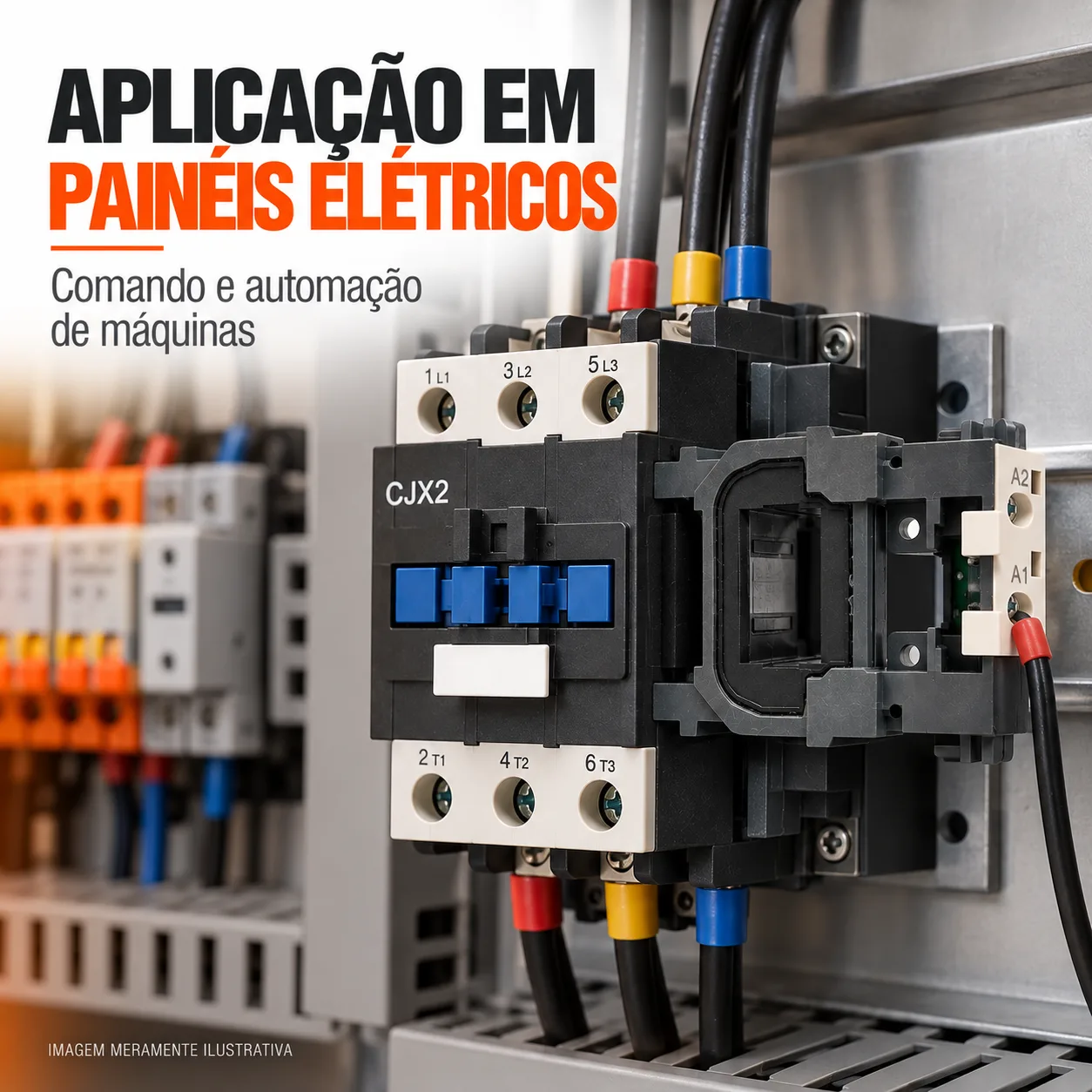 Bobina para contator CJX2 de 185 e 225 A - 50/60 HZ - KAYAMA 220Vca — imagem 8