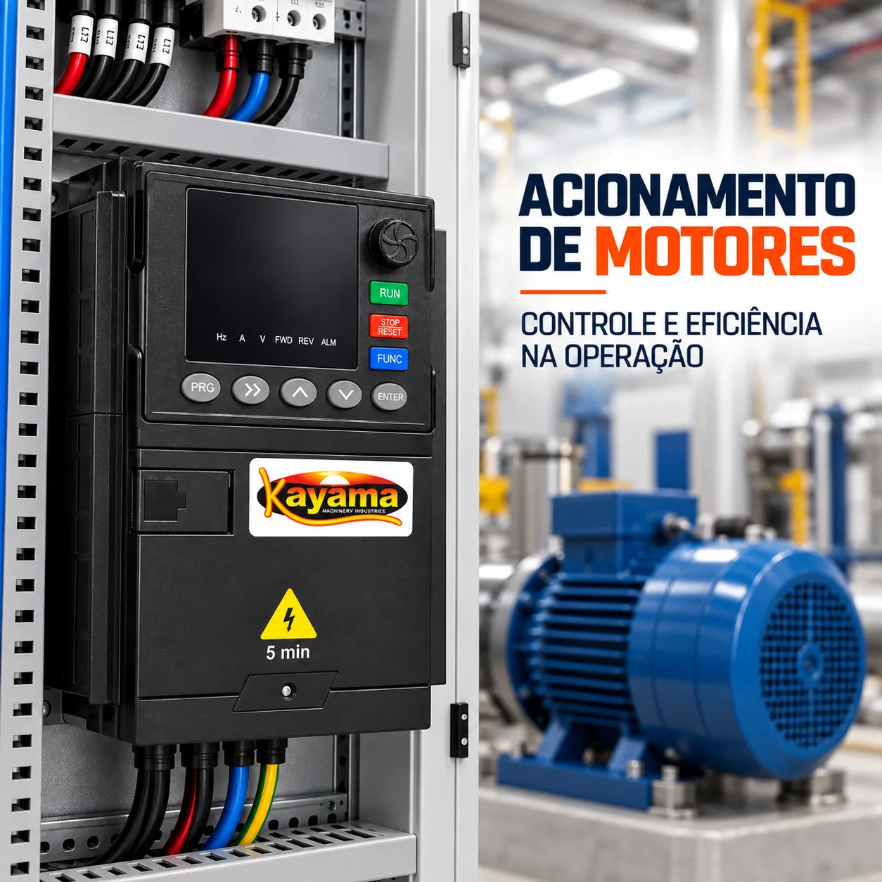 Inversor de Frequência Monofásico/Trifásico 3 CV 220V IFMT1030-30 Kayama — imagem 5