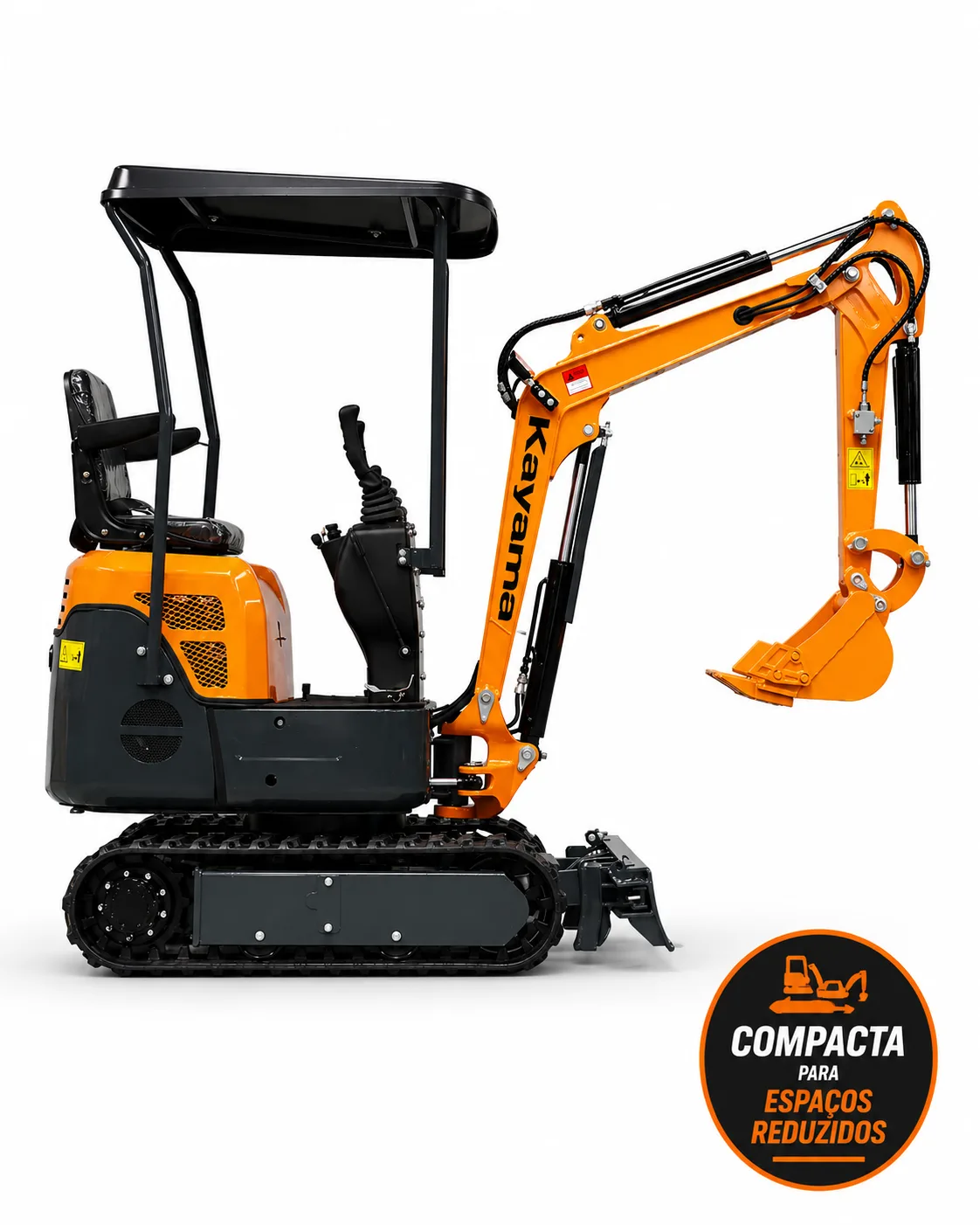 Mini Escavadeira Kayama modelo:KME1000TD 1t — imagem 2
