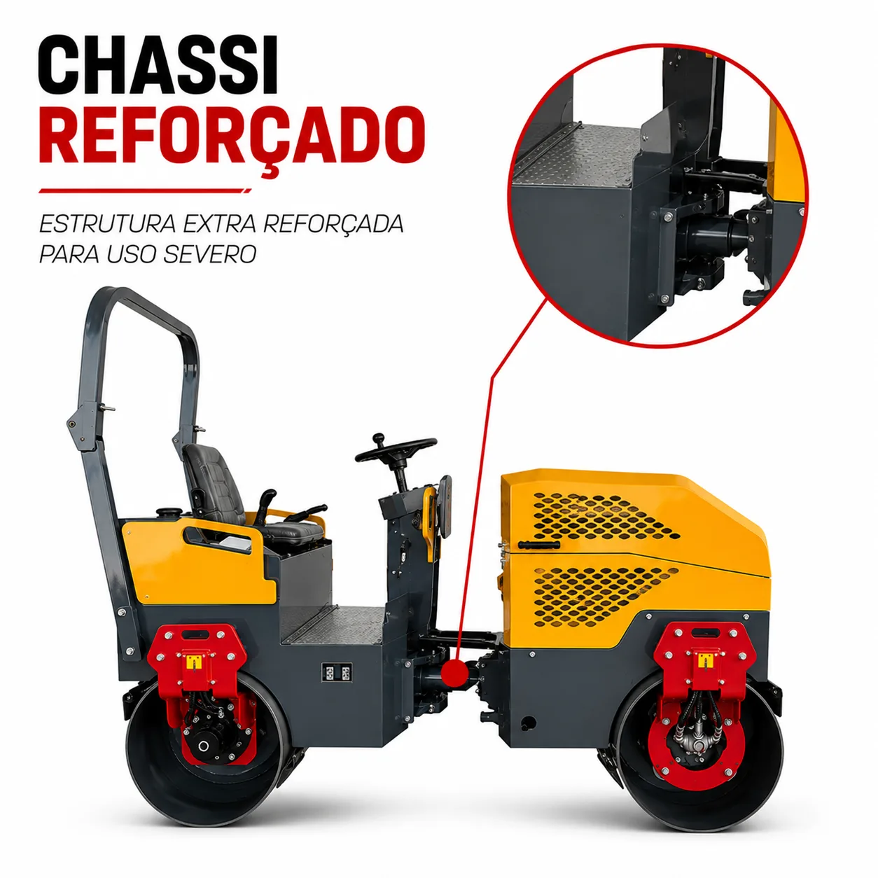 Rolo Compactador Kayama modelo:KRC2000D — imagem 4