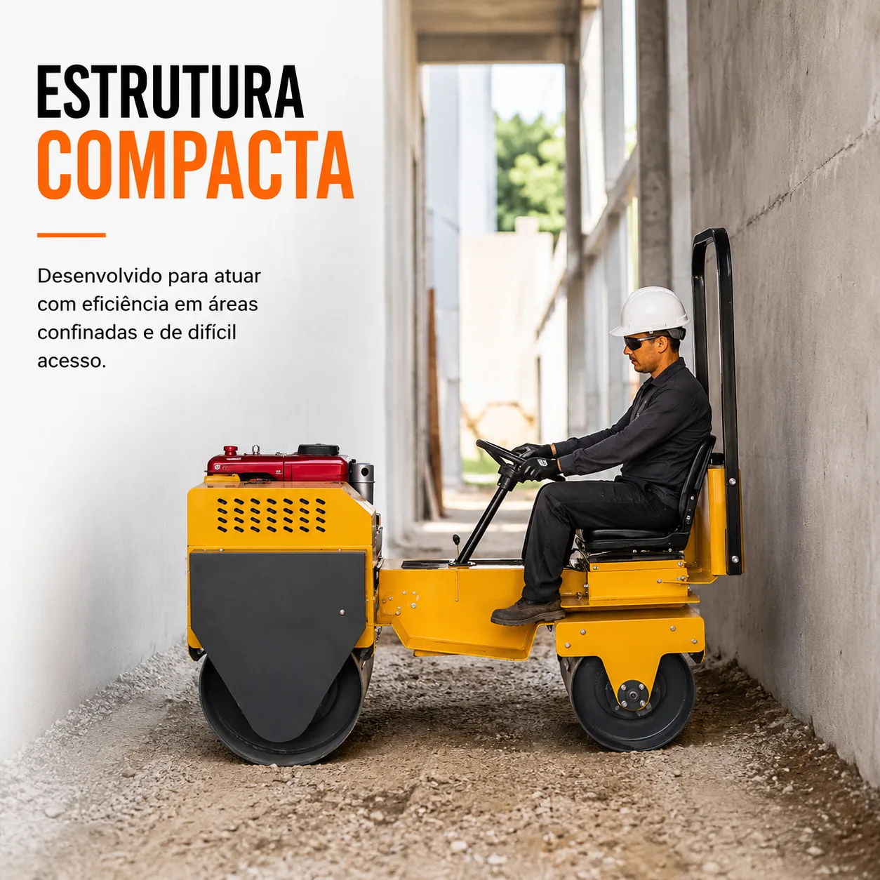 Rolo Compactador Kayama modelo:KRC1000DC — imagem 2