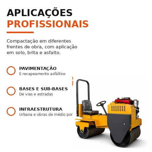 Rolo Compactador Kayama modelo:KRC1000DC — imagem 8