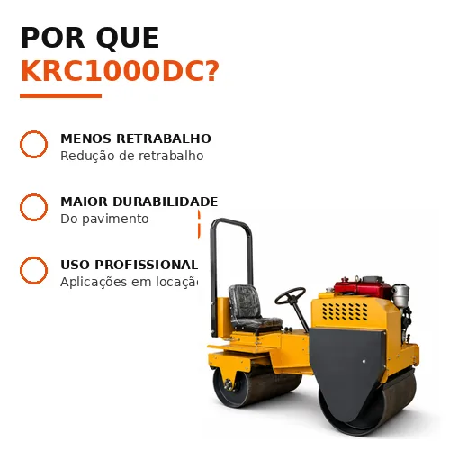 Rolo Compactador Kayama modelo:KRC1000DC — imagem 9