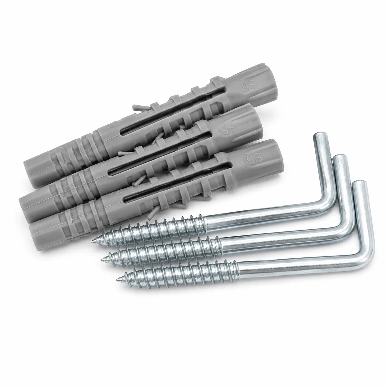Kit 3 Escápulas 4,2 x 60mm com Buchas S6 Kayama(Encartelado) — imagem 2