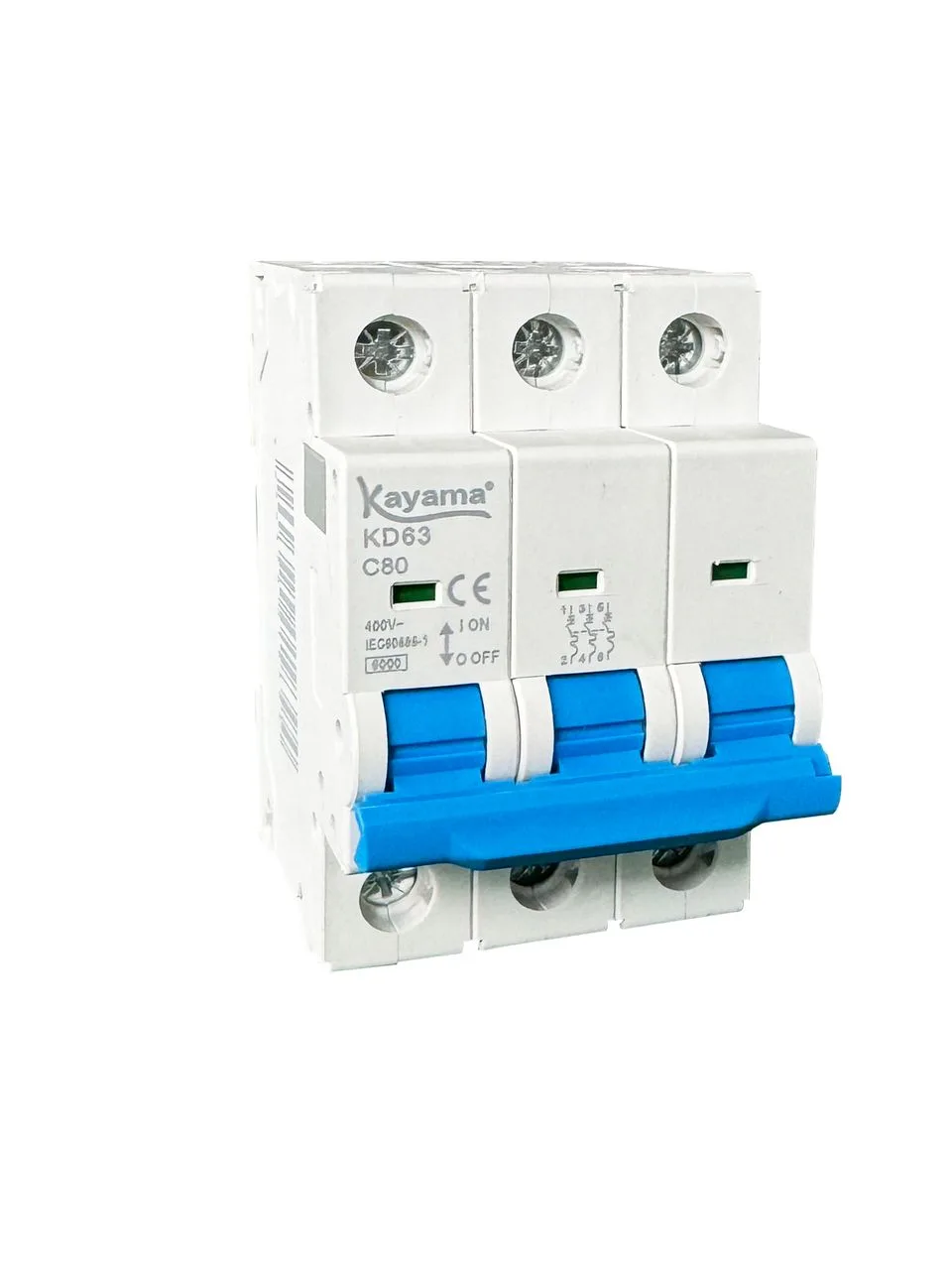 Disjuntor Tripolar 6A Curva C Kayama Proteção Elétrica(Encartelado) — imagem 2