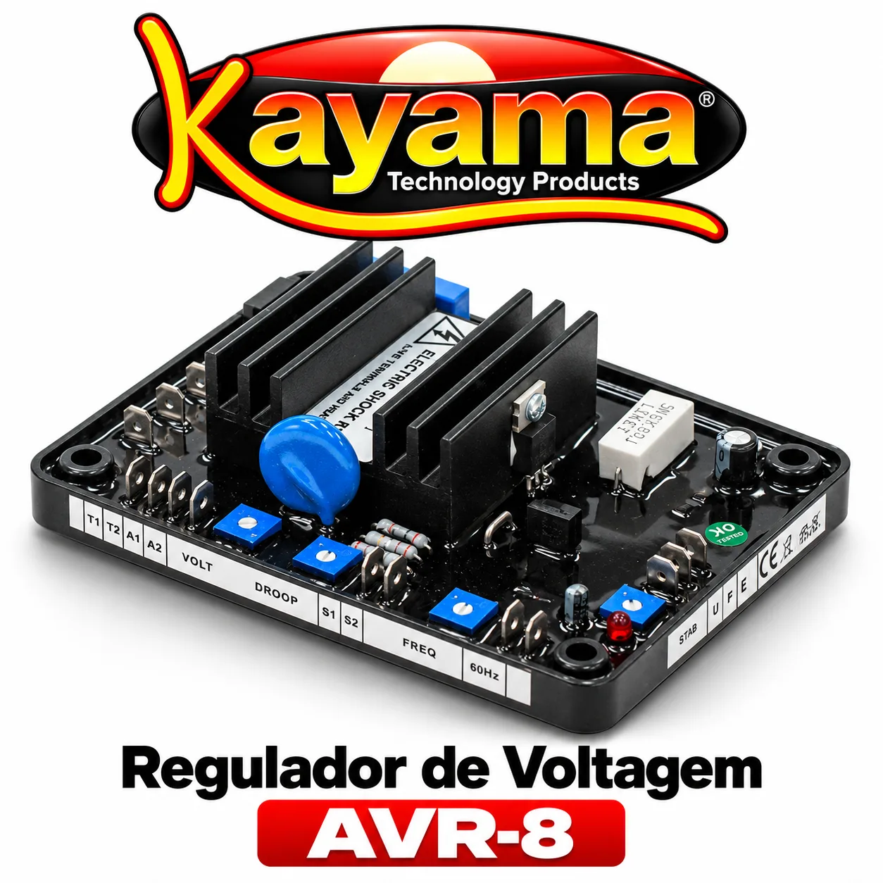 Regulador de Voltagem AVR-8 Kayama — imagem 2