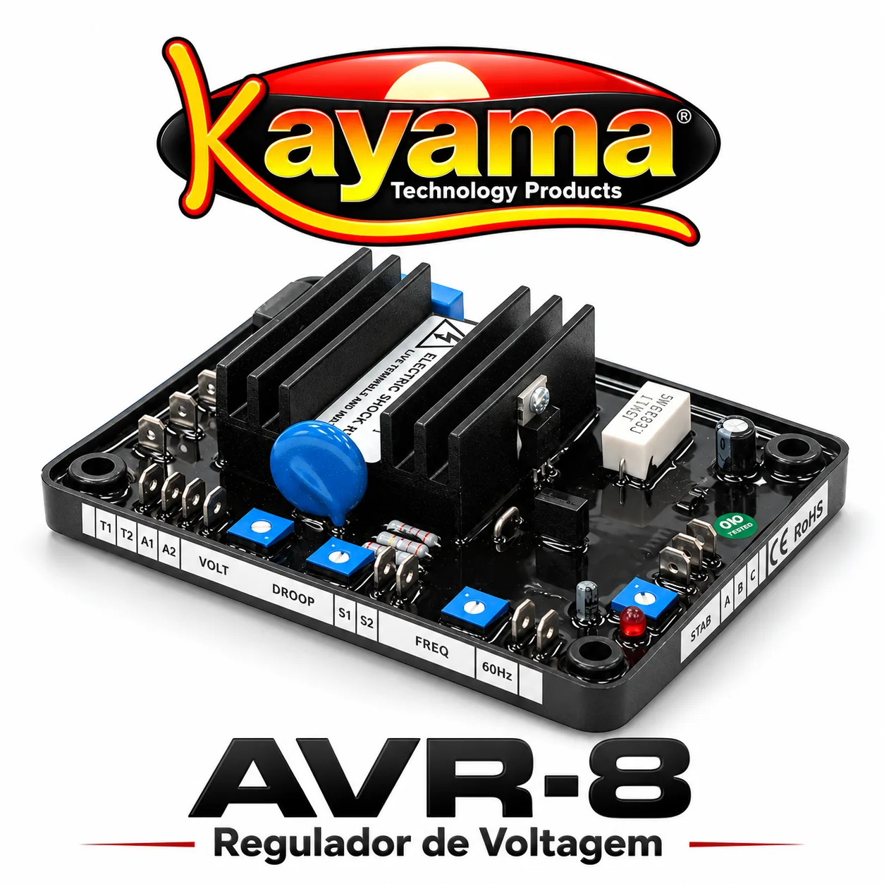 Regulador de Voltagem AVR-8 Kayama — imagem 3