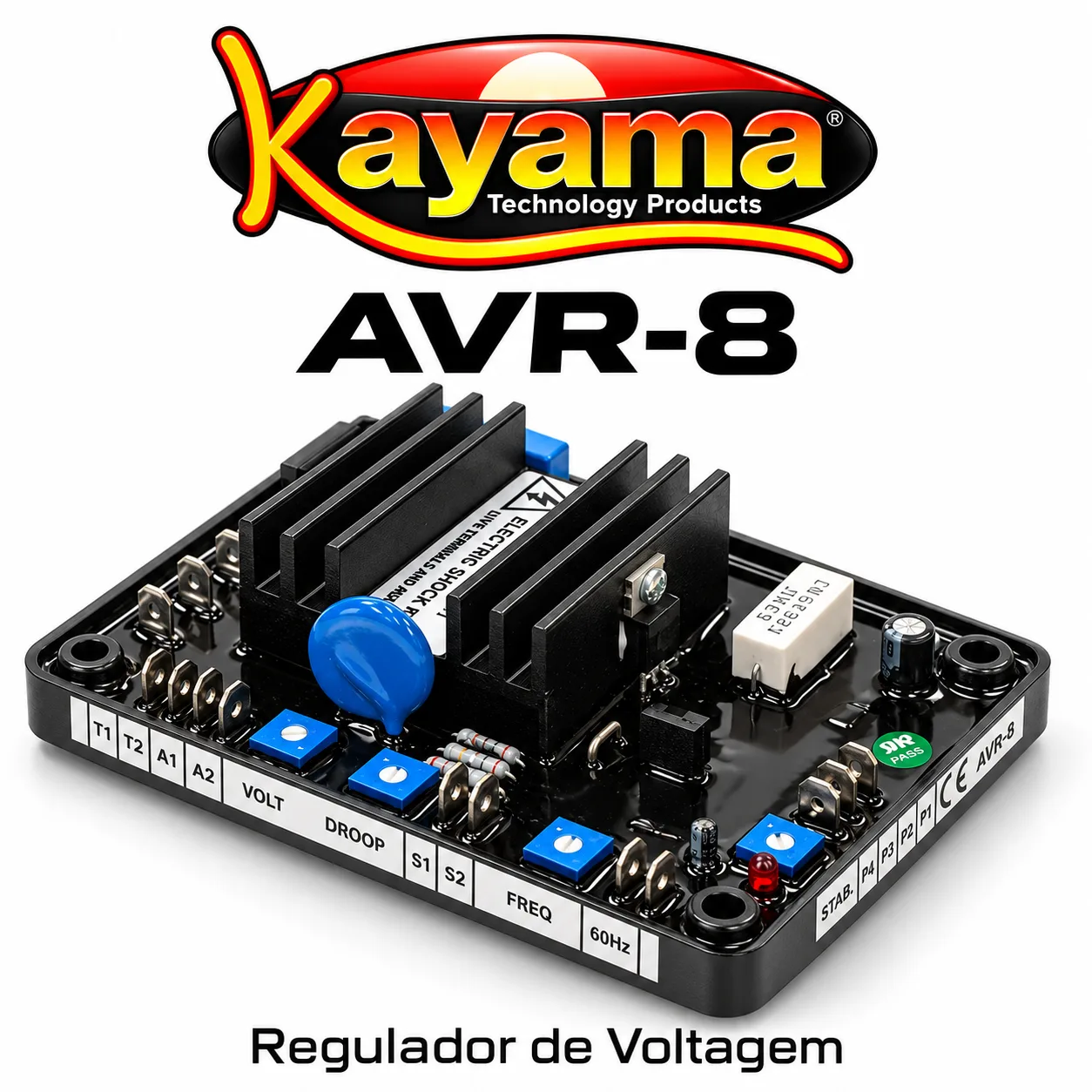 Regulador de Voltagem AVR-8 Kayama — imagem 4