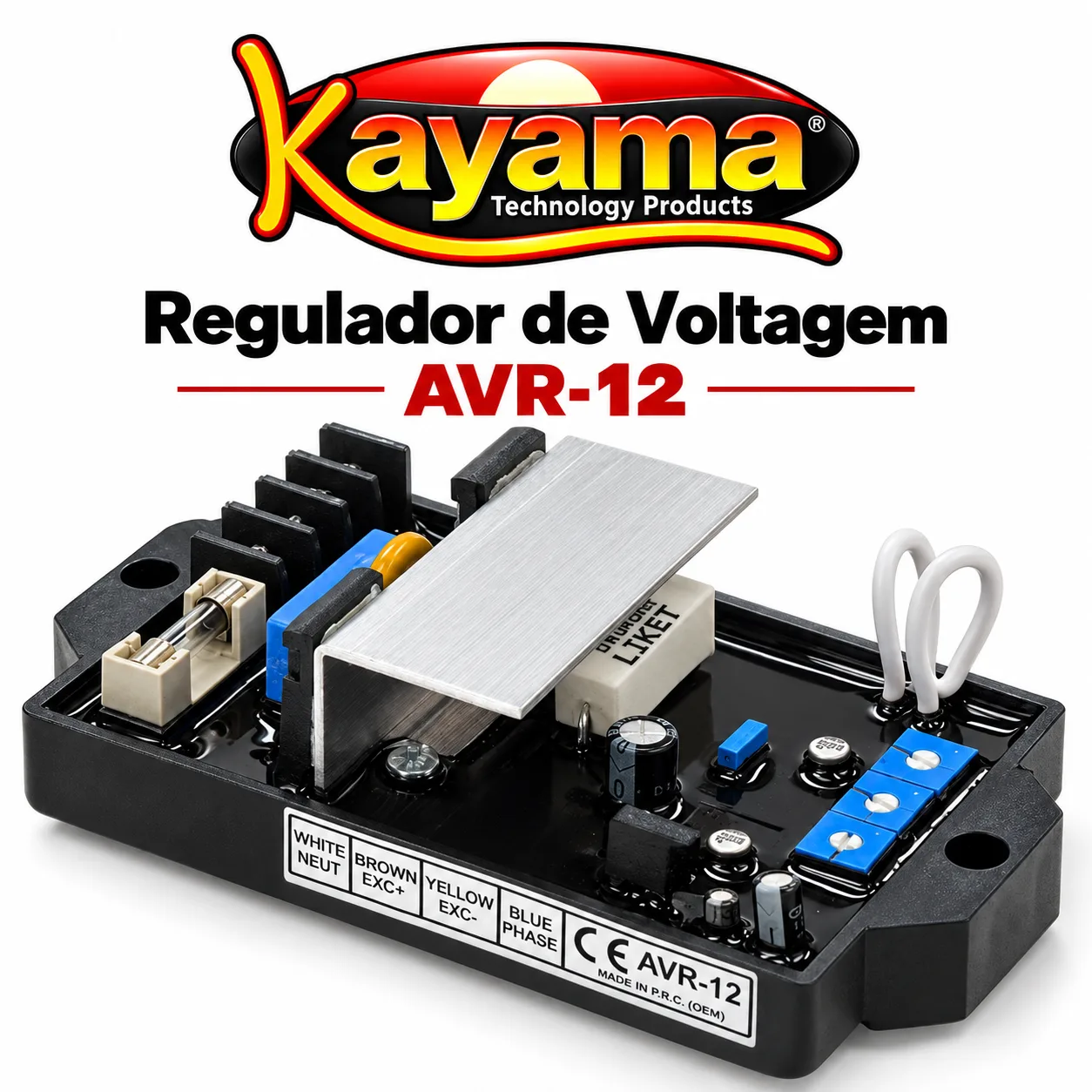 Regulador de Voltagem AVR-12 Kayama — imagem 3