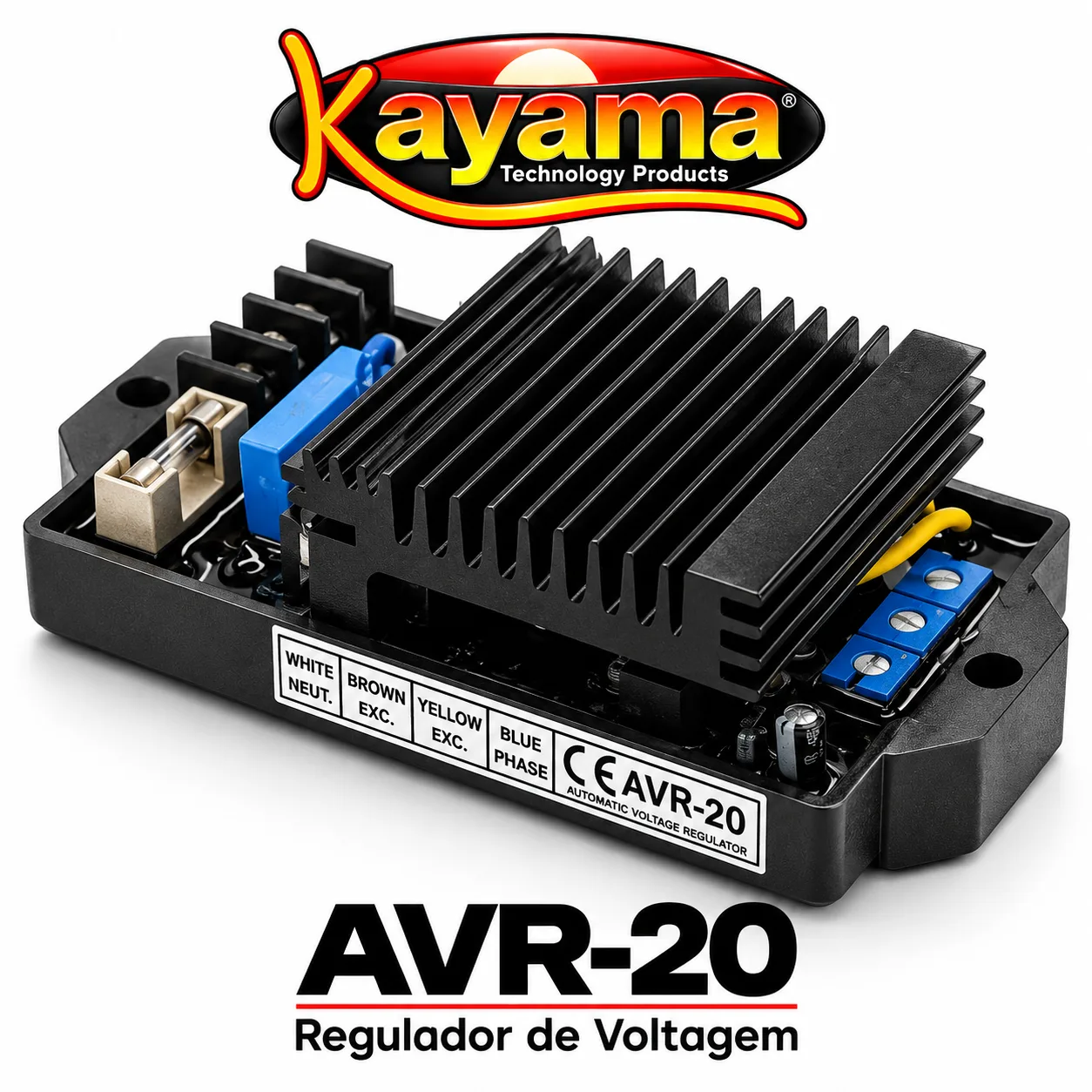 Regulador de Voltagem AVR-20 Kayama — imagem 3