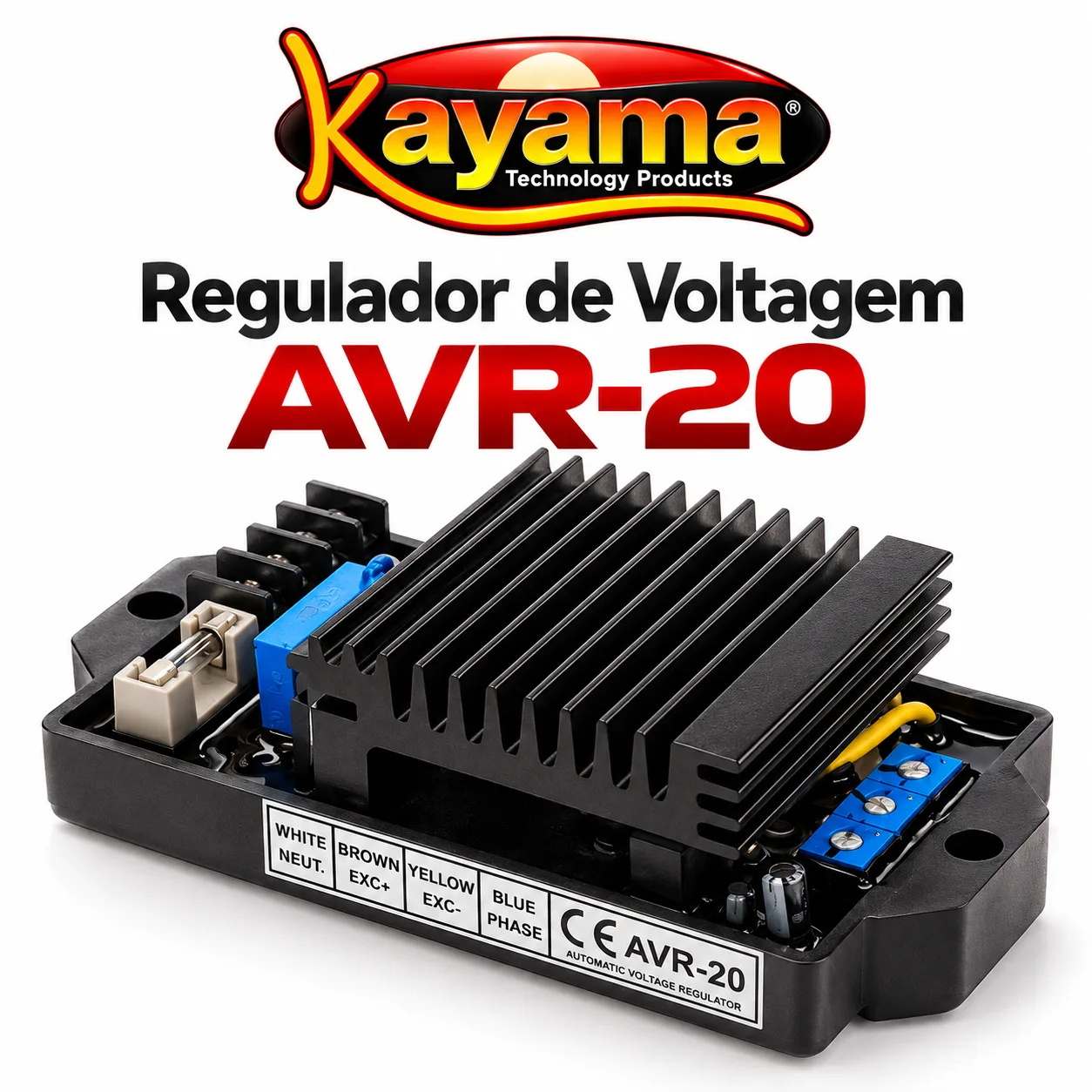 Regulador de Voltagem AVR-20 Kayama — imagem 4