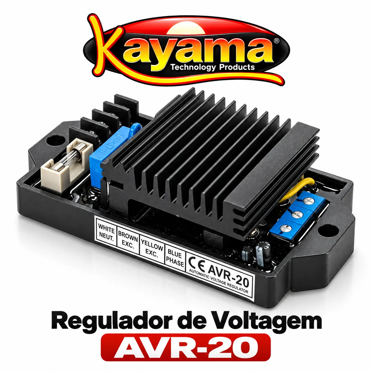 Regulador de Voltagem AVR-20 Kayama — imagem 5