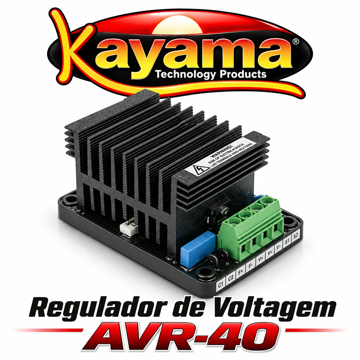 Regulador de Voltagem AVR-40 Kayama — imagem 2