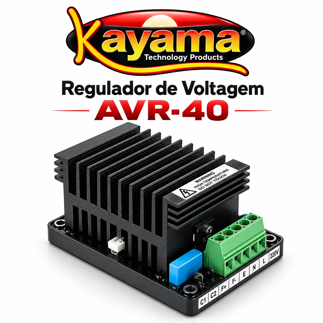 Regulador de Voltagem AVR-40 Kayama — imagem 5