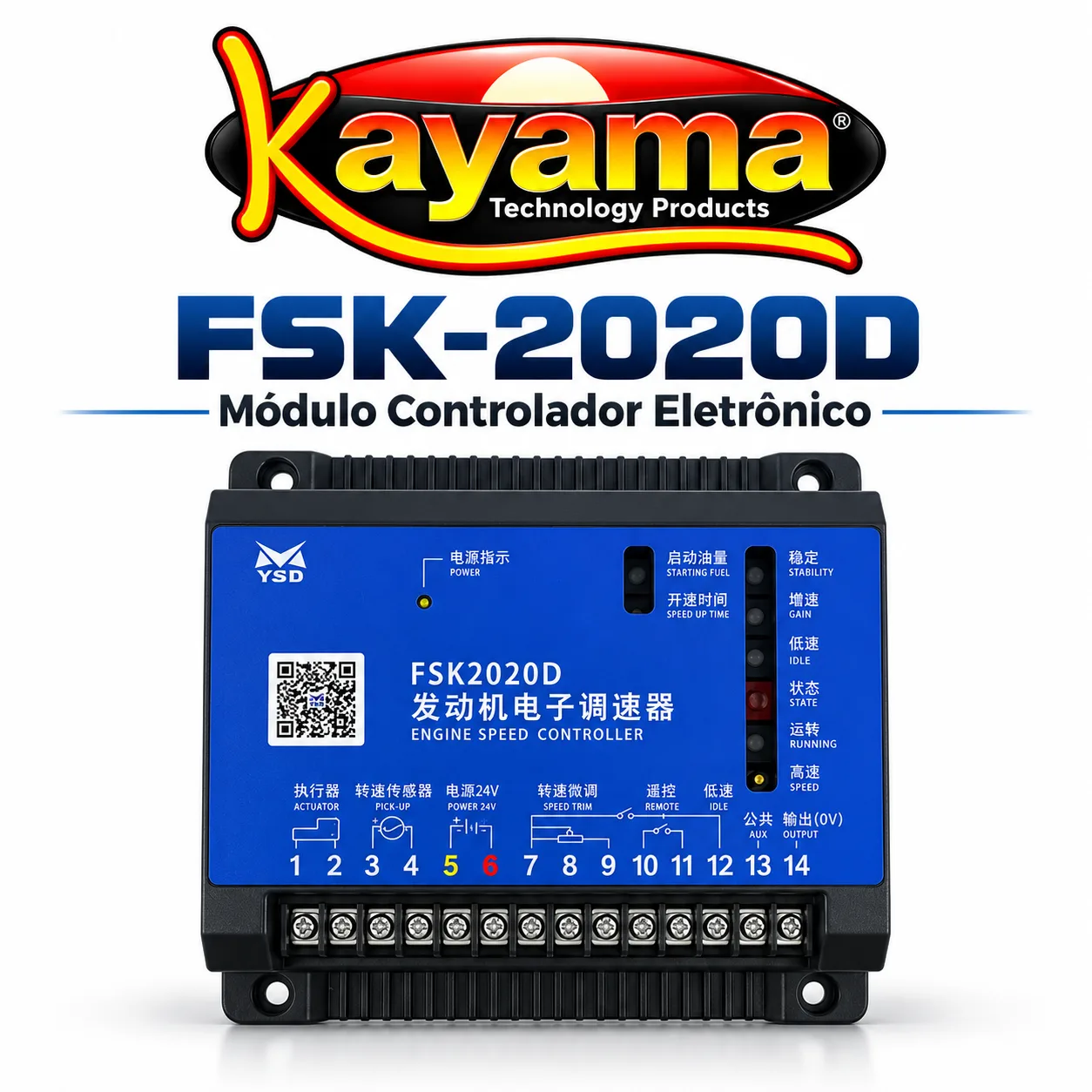 Regulador de Velocidade para GMG FSK-2020D Kayama — imagem 3