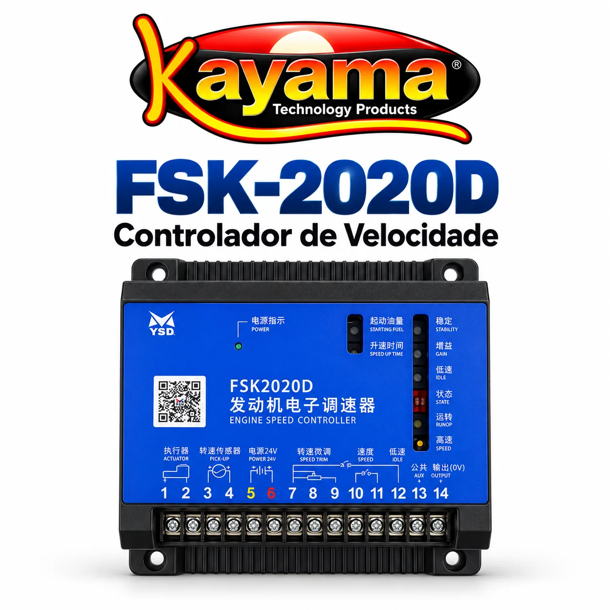 Regulador de Velocidade para GMG FSK-2020D Kayama — imagem 5