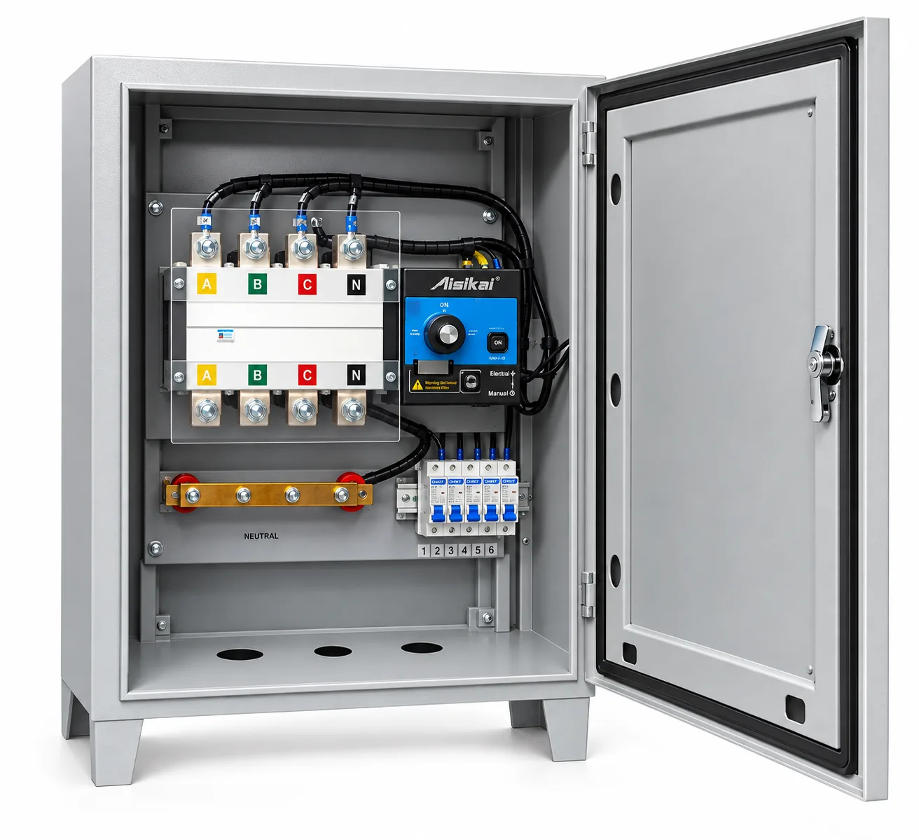 QTA-82003208 - Quadro de Transferência Automática Trifásico 8,2 KVA - 120/208 V 60 HZ - Kayama — imagem 2