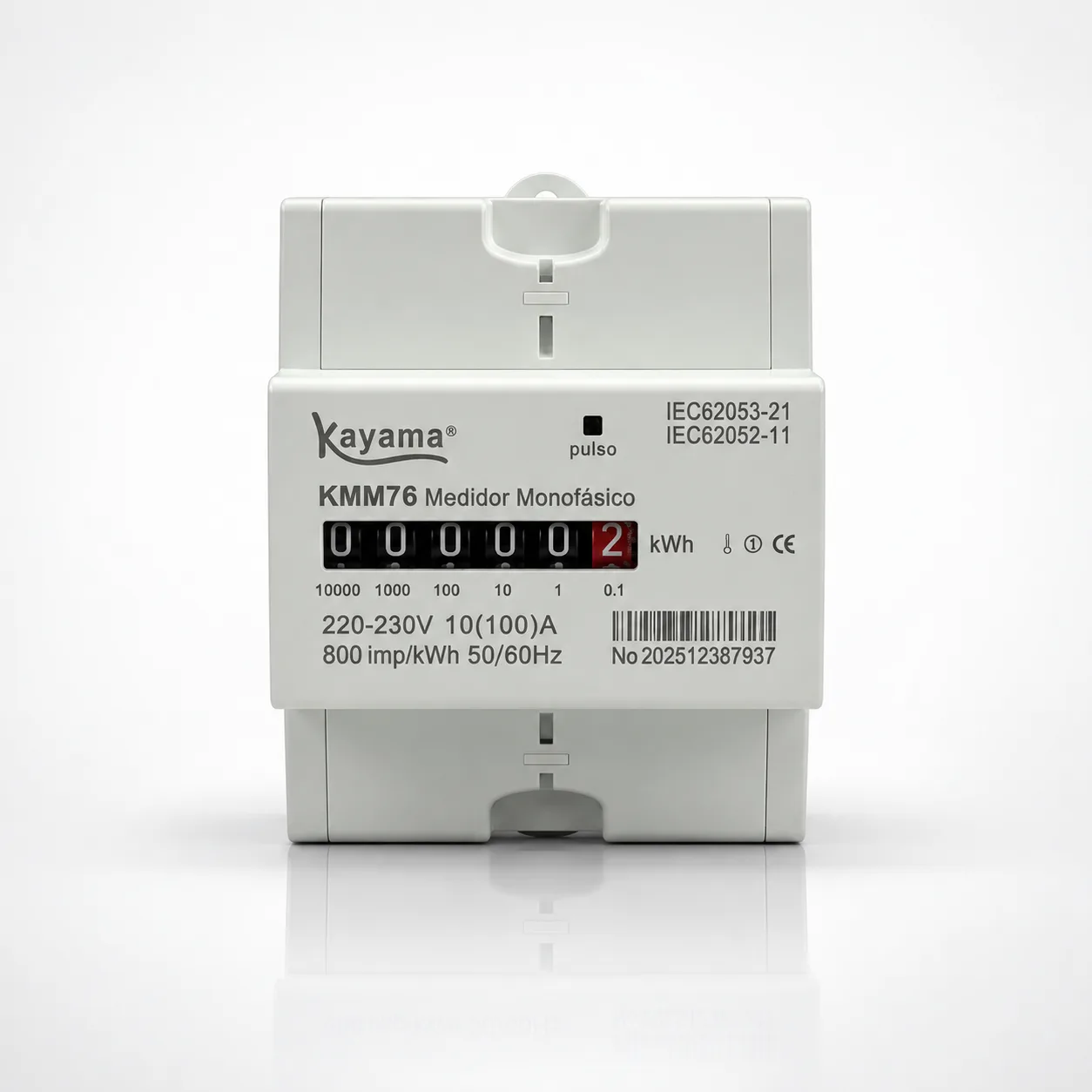 Medidor Monofásico Analógico - KMM76 - 50/60 HZ - Kayama