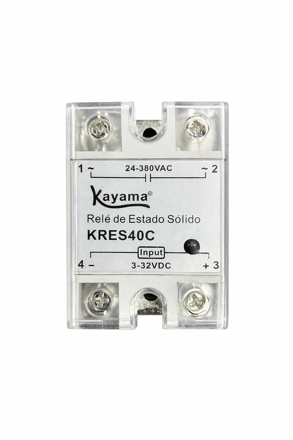 Relé de Estado Sólido 40A- KRES40C -Kayama