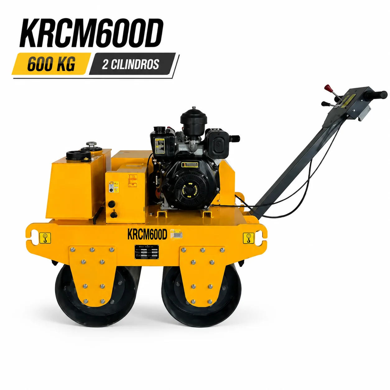 Rolo Compactador Manual Kayama modelo KRCM600D